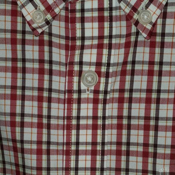 Eddie Bauer Men's Plaid Short Sleeve Button Down Shirt Size Medium - Picture 3 of 8